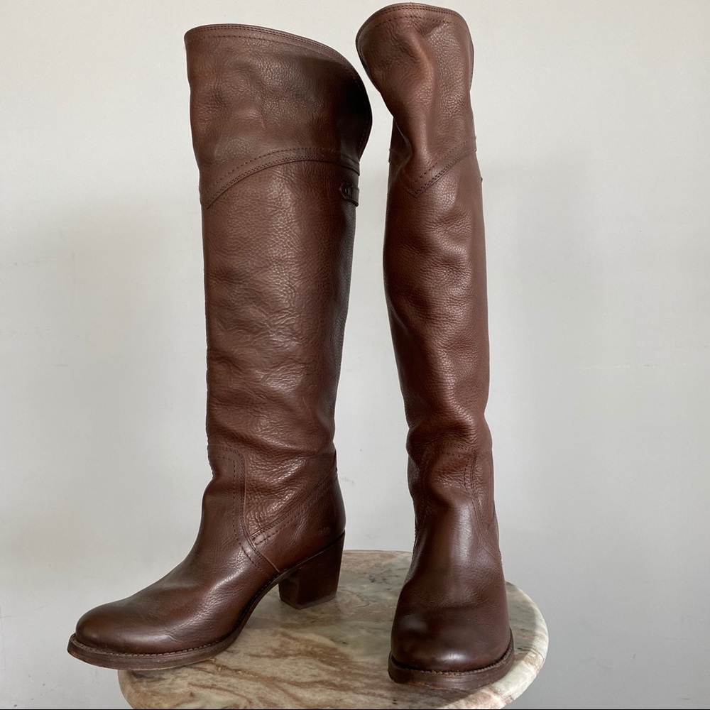 Frye Boot - dark brown